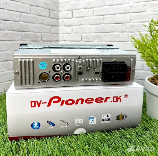 Магнитола 1 din с bluetooth pioneer арт857