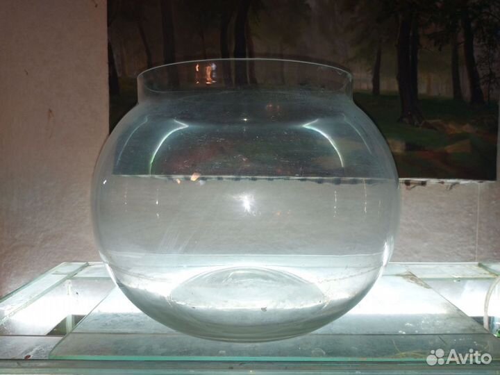 Аквариум круглый