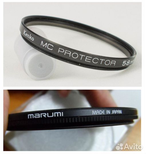 Светофильтры для объектива, чехол