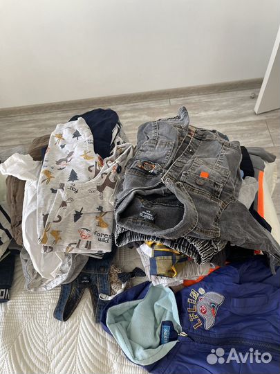Огромный мешок вещей на мальчика 1.5-3 лет