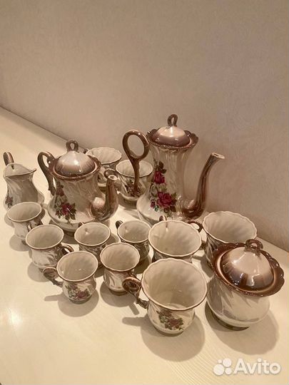Сервиз кофейный, чайный, новый, раритетный