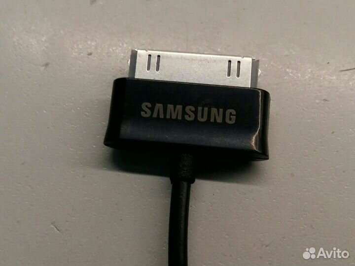 Кабель для Планшетов samsung (30-pin) чёрный 1метр