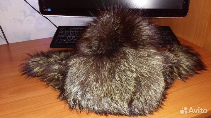 Шапка чернобурка 