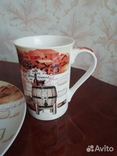 Чашка и тарелка