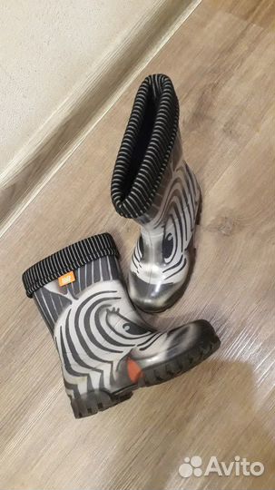 Резиновые сапожки Demar мальч/дев 24-25 размер