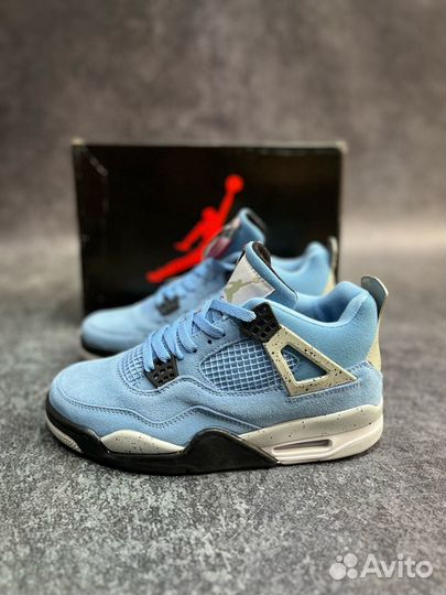 Кроссовки Nike Air Jordan 4 University Blue 41-45