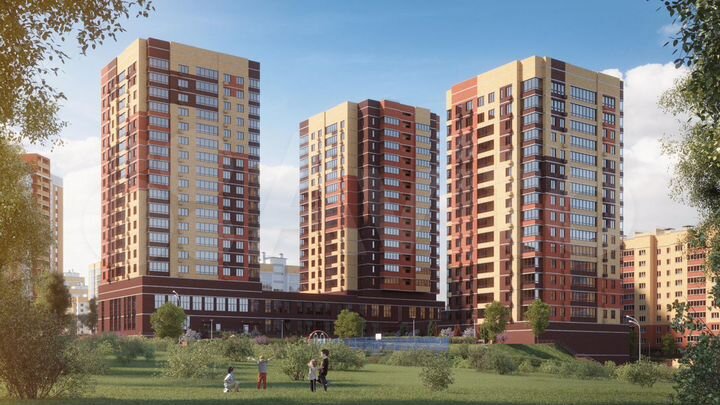 2-к. квартира, 98,3 м², 4/15 эт.