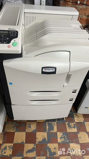 Принтер лазерный kyocera FS-9530DN, ч/б, A3