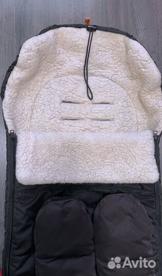 Конверт в коляску Маркус на овчине