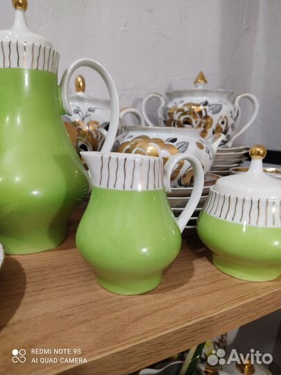 Кофейный сервиз kahla гдр молочник