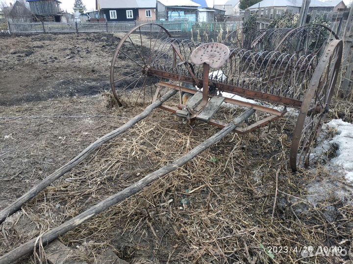 Грабли для лошади