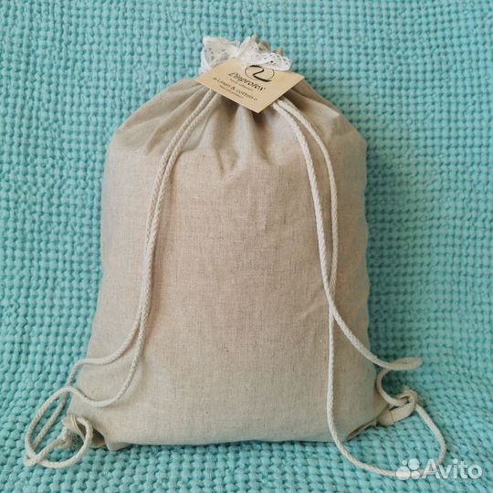 Банное полотенце льняное 90х170