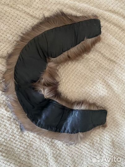 Меховой воротник песец