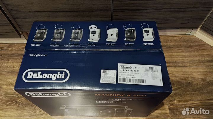 Кофемашина delonghi ecam 220.20 новая
