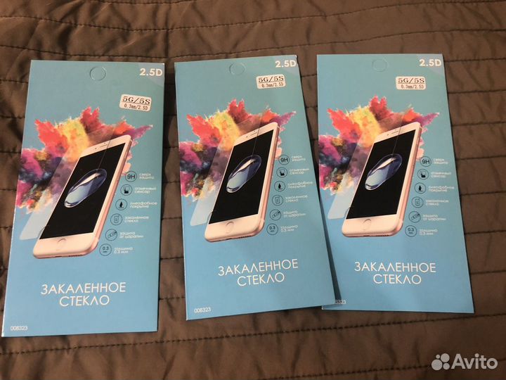 Стекла на айфон 5, 5S