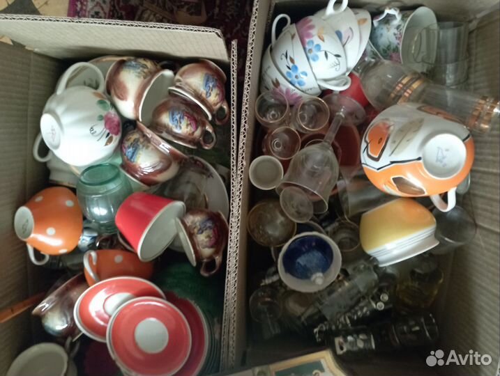 Посуда 10 коробок