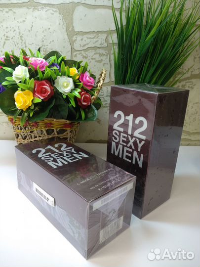 212 sexy men carolina herrera 100ml