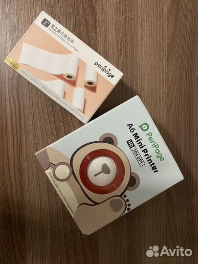 Термопринтер, ч/б, 304dpi, портативный