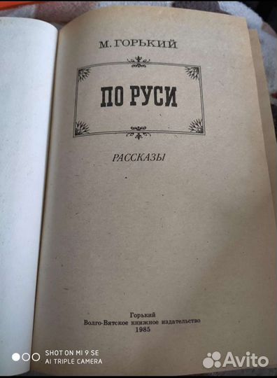 Книги: Горький По Руси, Гайдар Повести