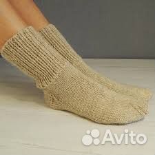Носки из овечьей шерсти
