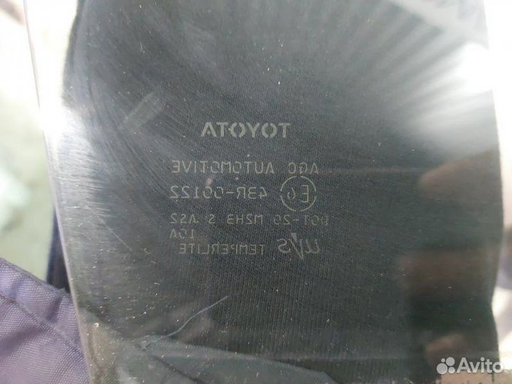 Стекло двери заднее правое Toyota Rav4 40 XA40