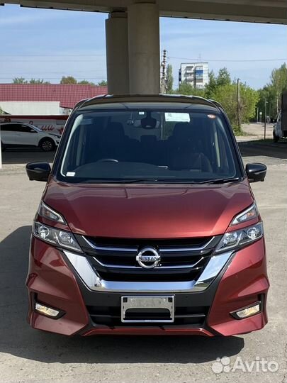 Nissan Serena 2.0 CVT, 2017, 109 000 км