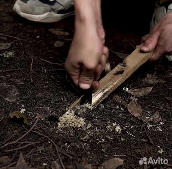 Огниво туристическое 3в1 инструмент выживания