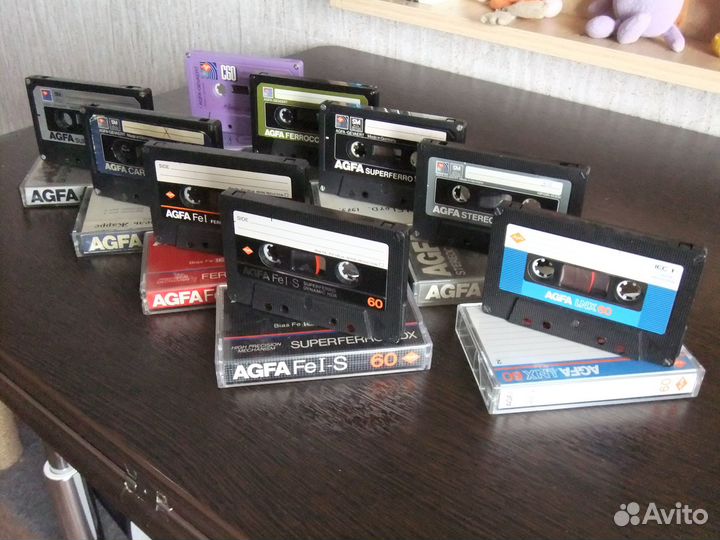Коллекция аудиокассет