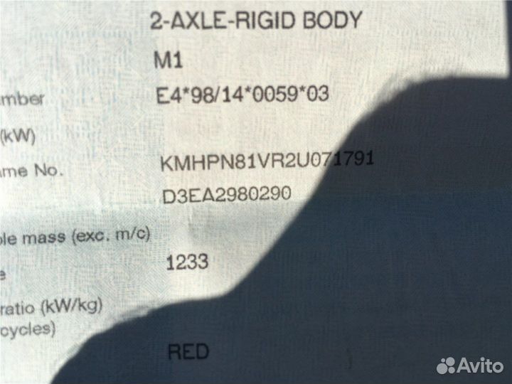 Разбор на запчасти Hyundai Matrix