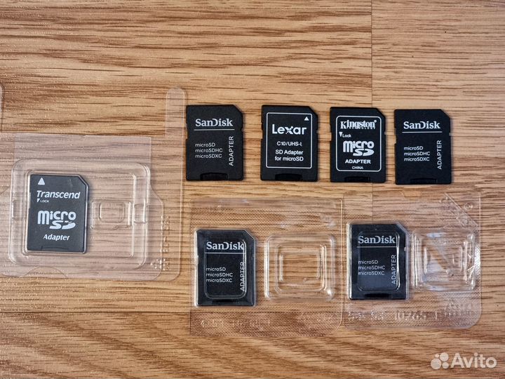 Kingston Transcend SanDisk SD MicroSD 4-320 Gb