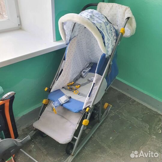 Коляска санки