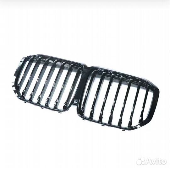Решетки радиатора (ноздри ) черные BMW X7 G07