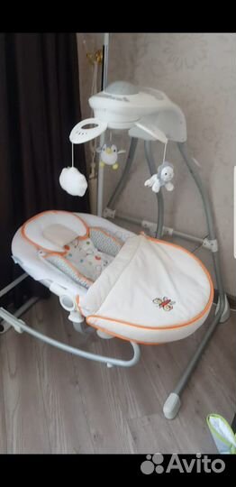 Детский укачевающий центр, качели. Nuovita casseta