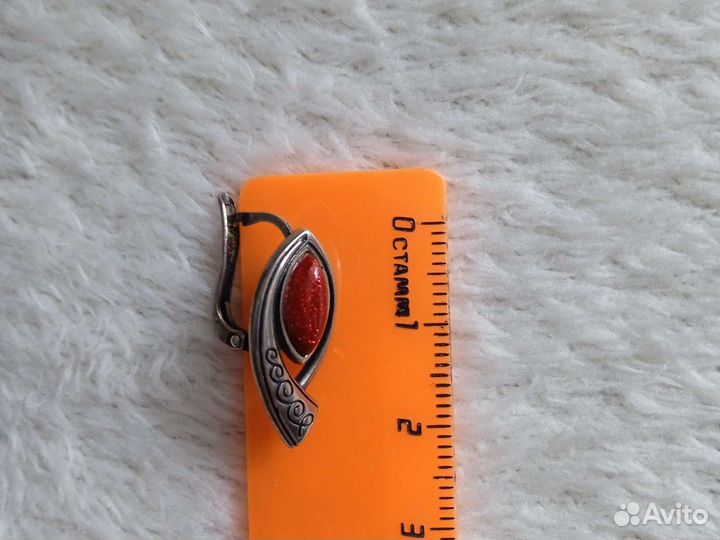 Серьги серебро