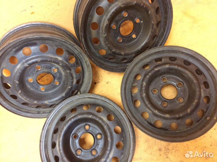 4 шт. Диски - диаметр 15 PCD 5х114,3