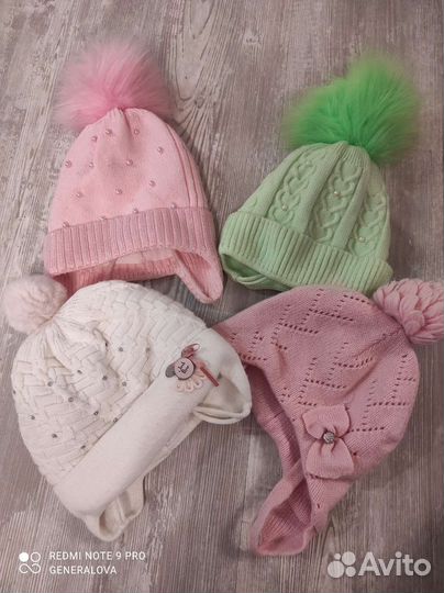 Шапка зимняя для девочки