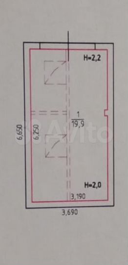 Гараж, 20 м²