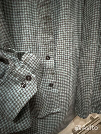 Рубашка теплая мужская M