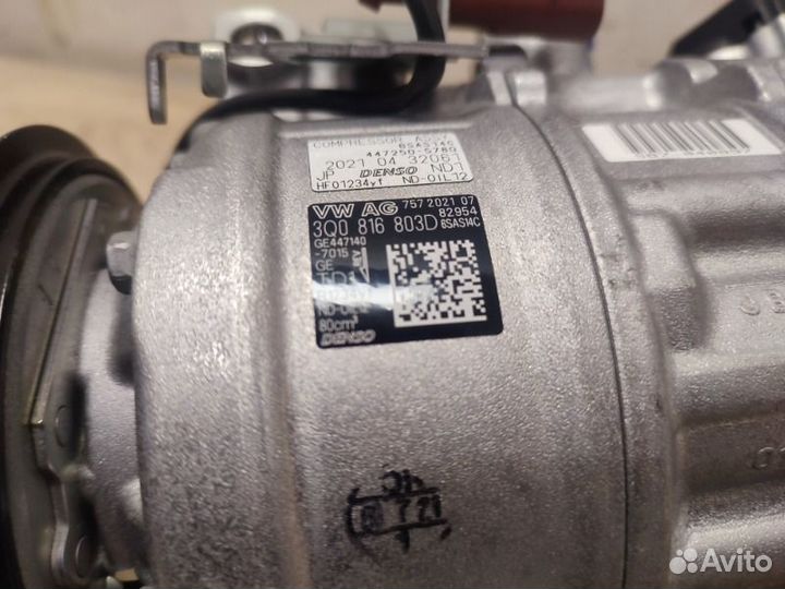 Компрессор кондиционера Vw Tiguan 2 AD1 2016