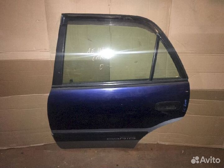 Дверь задняя левая Toyota Sprinter Carib AE115G си