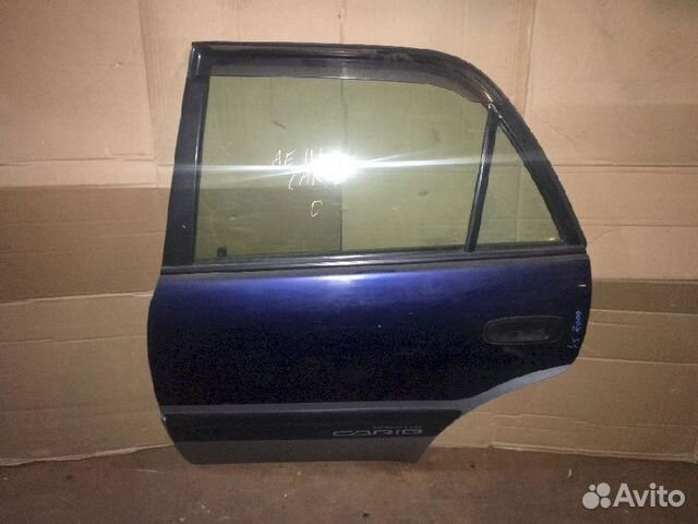 Дверь задняя левая Toyota Sprinter Carib AE115G си