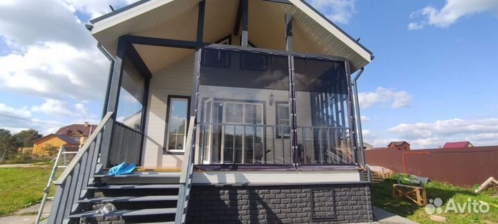 Мягкие окна для веранды