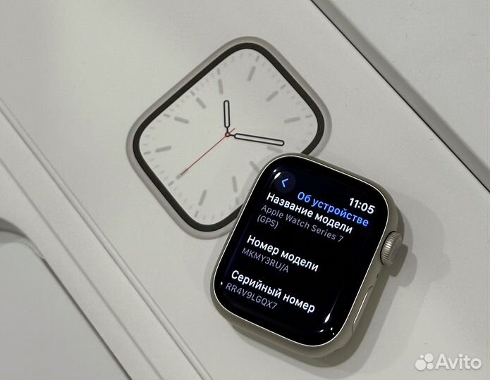 Apple Watch 7 41mm (96 аккум, в идеале)