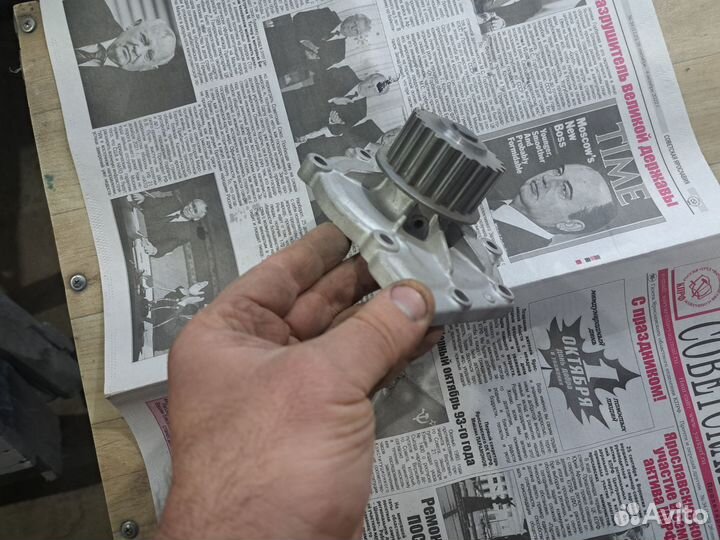 Водяной насос помпа на волво