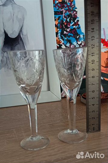 Хрустальные фужеры