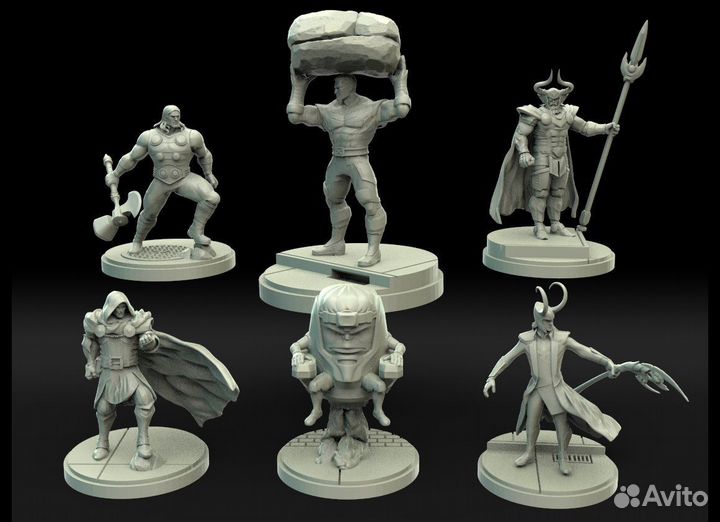 Миниатюры Марвел Marvel
