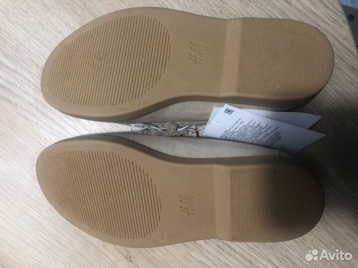 Мокасины H&M новые