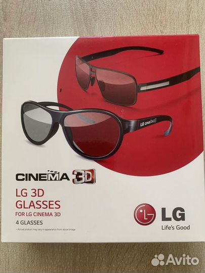 3D очки lg