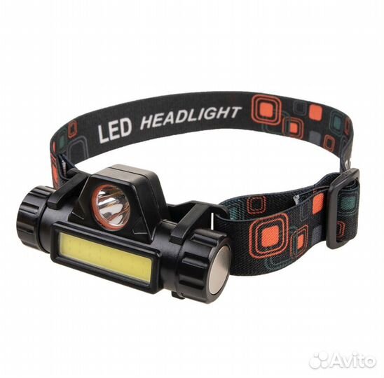 Светодиодный налобный фонарь с магнитом