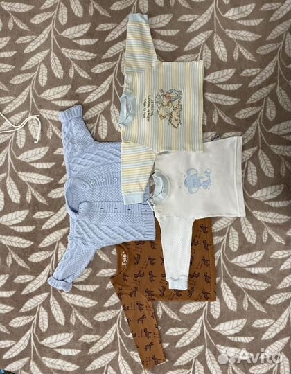 Вещи на мальчика 3-6 месяцев